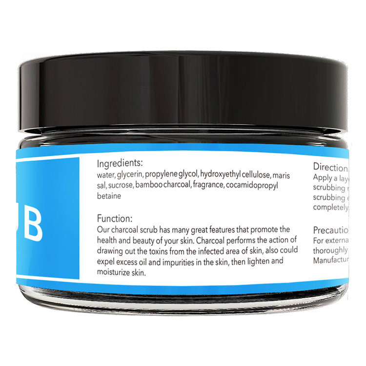 Bamboo Charcoal Face & Body Scrub