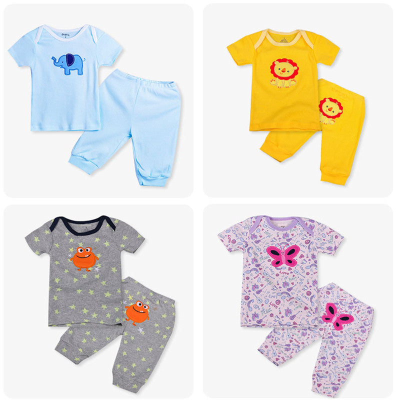 Baby Casual Shirt Pajamas Set