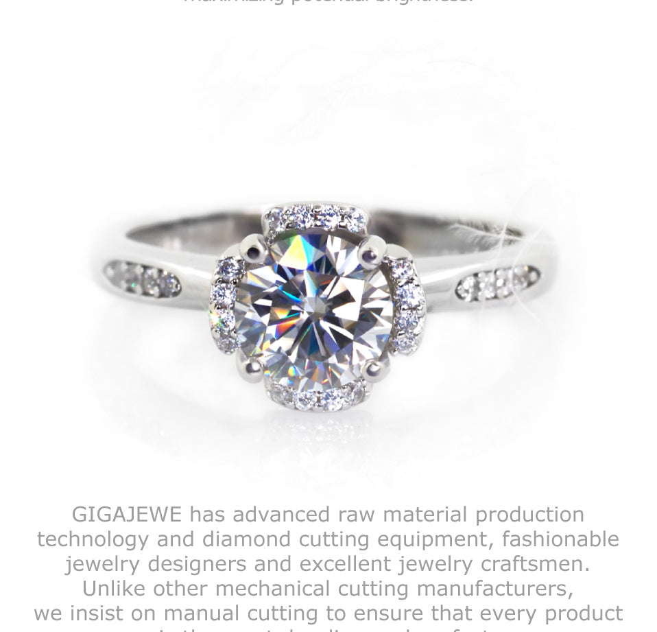 925 Silver Engagement Ring