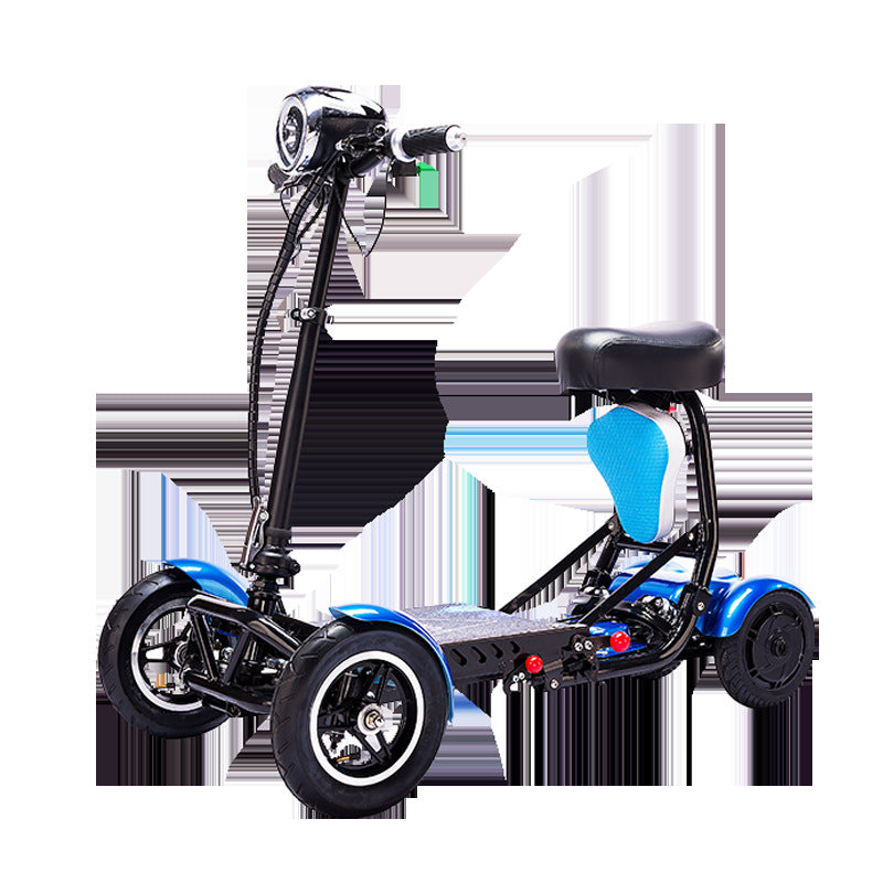 Cyungbok Folding 4-wheel Electric Bicycle