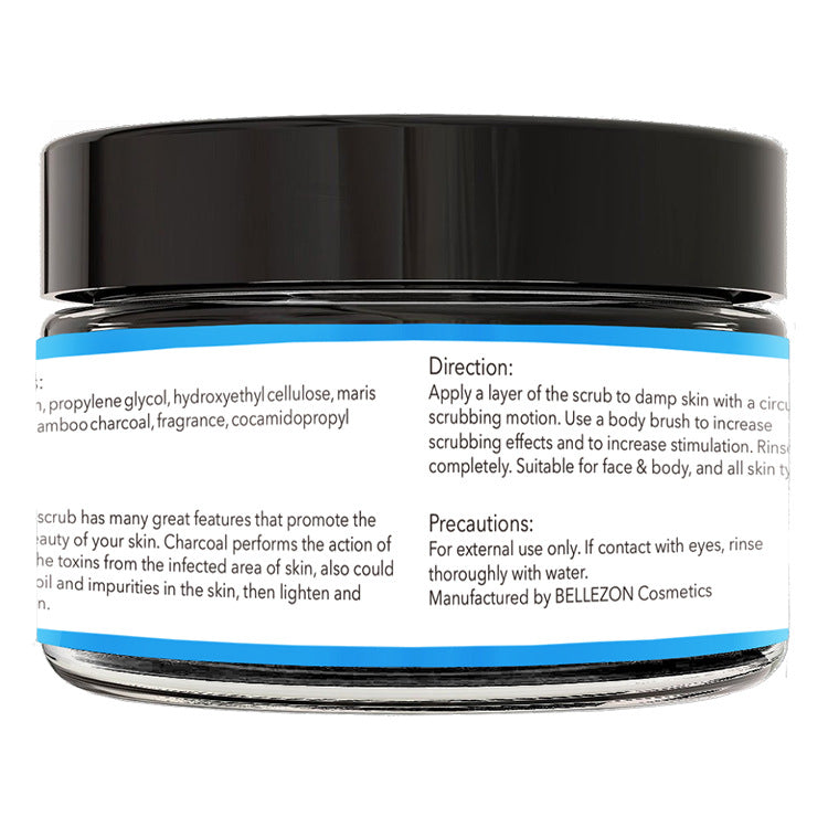 Bamboo Charcoal Face & Body Scrub