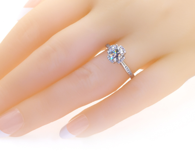 925 Silver Engagement Ring