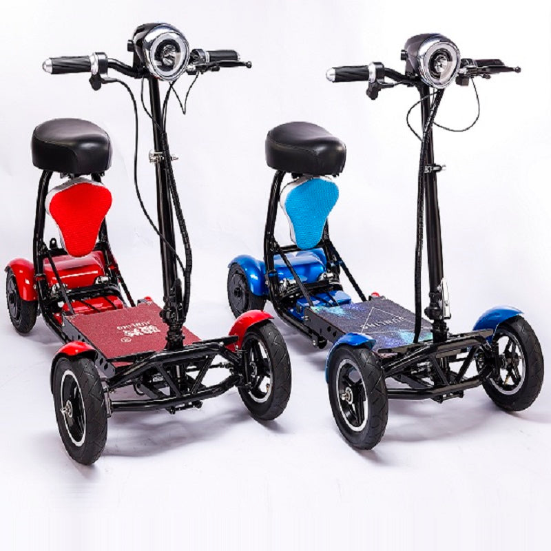 Cyungbok Folding 4-wheel Electric Bicycle