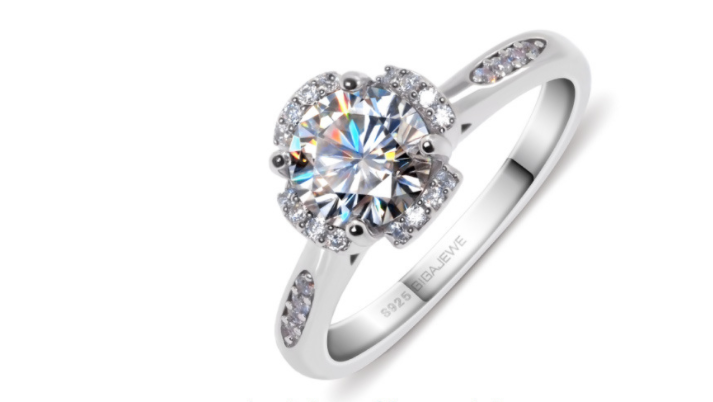 925 Silver Engagement Ring