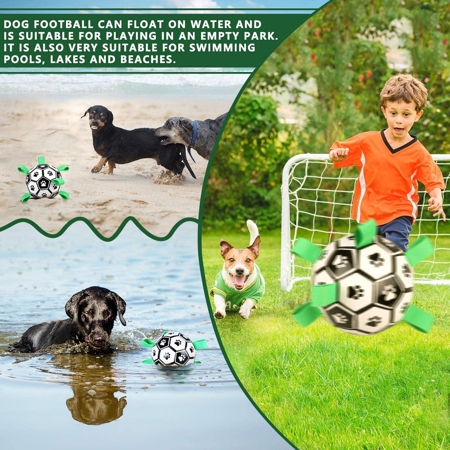 Pet Interactive Football Toy