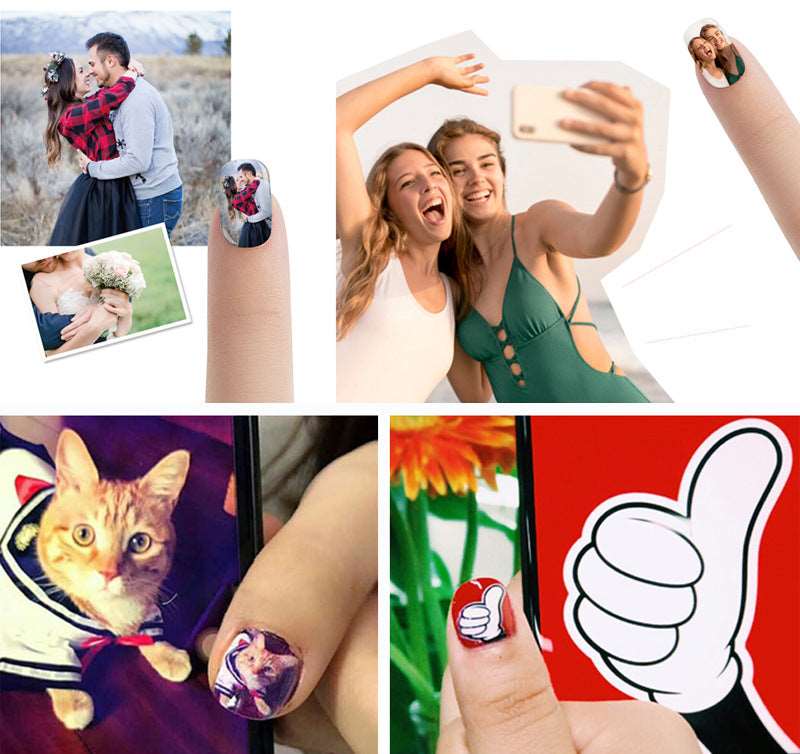 Automatic 3D Nail Colour Printer