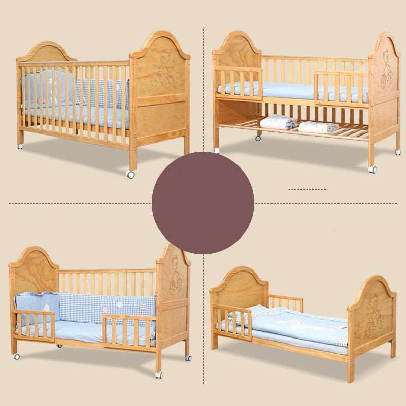 Baby Pine Wood Crib