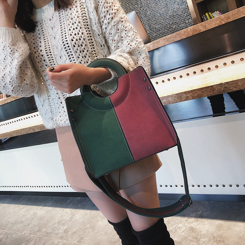 Vintage Patchwork Women Handbag