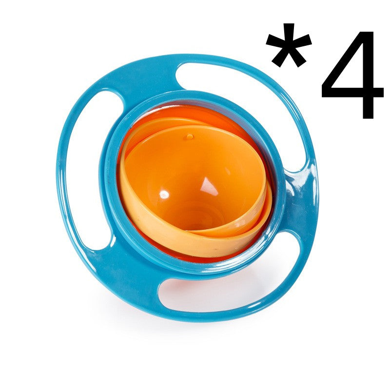 360 Rotate Spill-proof Bowl Dishes