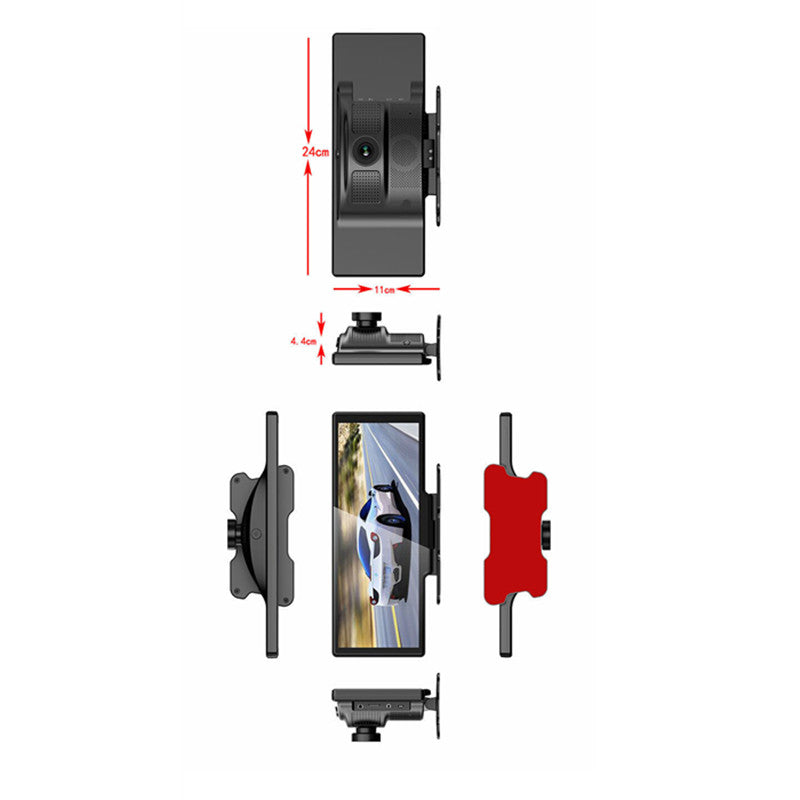 2.5K Phone Screen Projection Driving Recorder