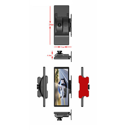 2.5K Phone Screen Projection Driving Recorder