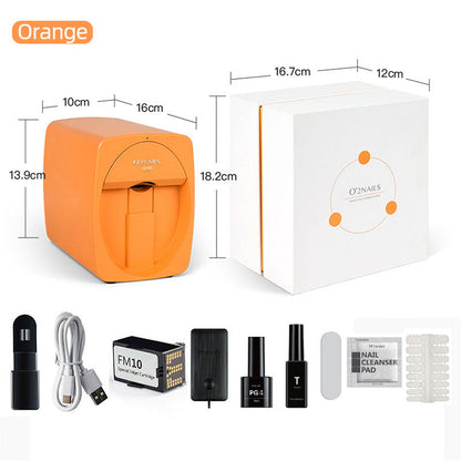 Automatic 3D Nail Colour Printer