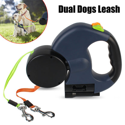 Reflective Dual Pet Leash