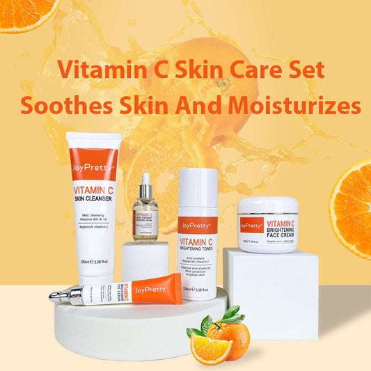 Vitamin C Cream & Serum for Skin Brightening