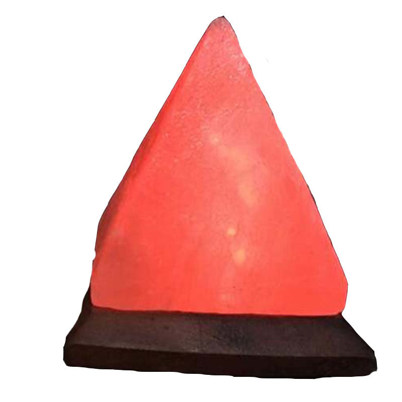 Pyramid-shaped Salt Lamp