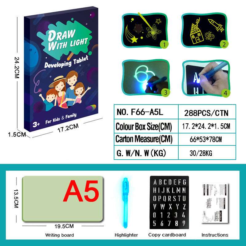 3D Light Effects Puzzle Sketchpad
