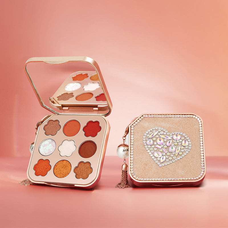 9-colour Waterproof Eyeshadow Palette