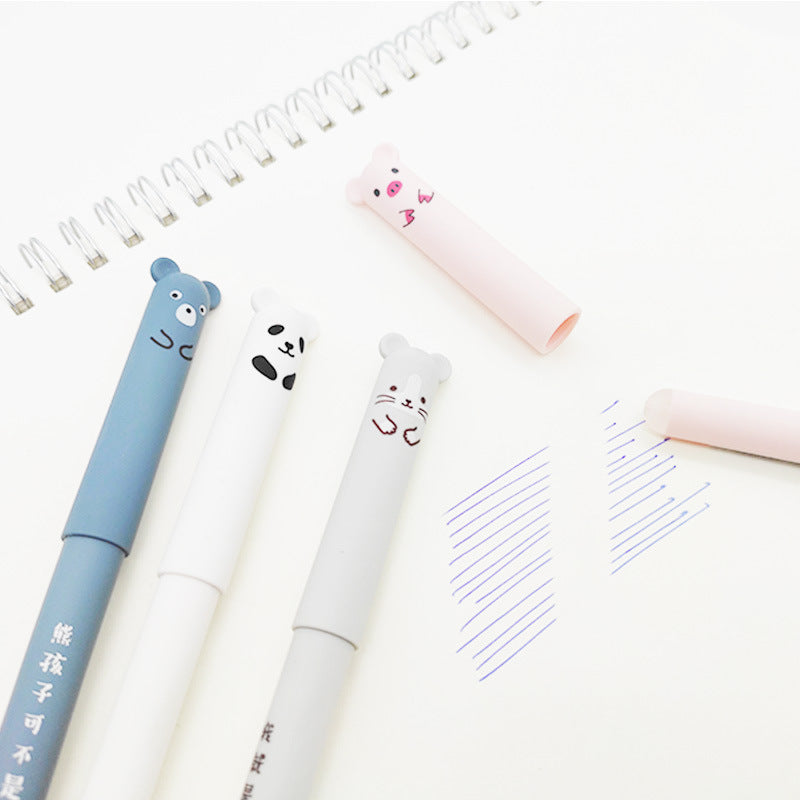 Erasable Pen Gel Pen Black Blue Student Pen