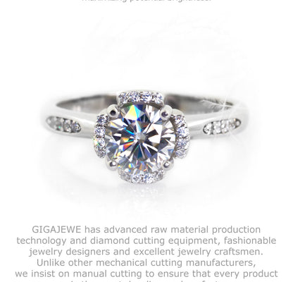 925 Silver Engagement Ring
