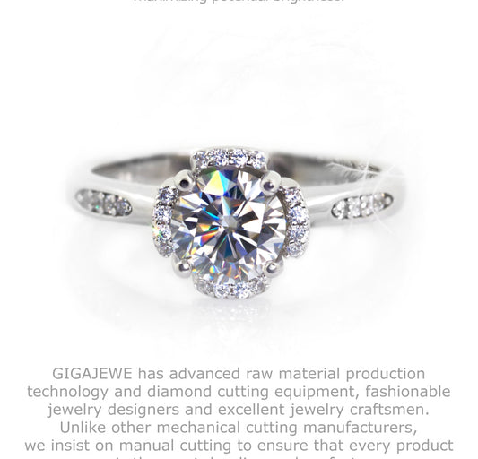 925 Silver Engagement Ring
