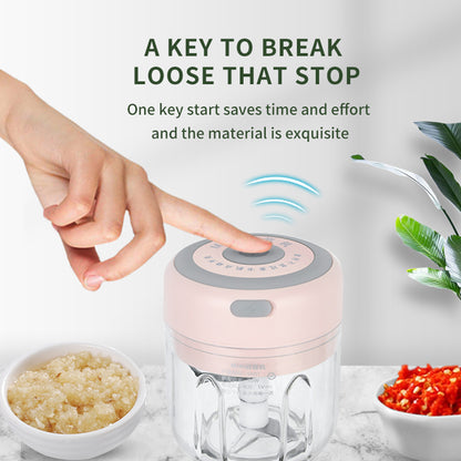 Mini Electric Garlic Chopper with USB Charging / Chili Vegetable Crusher