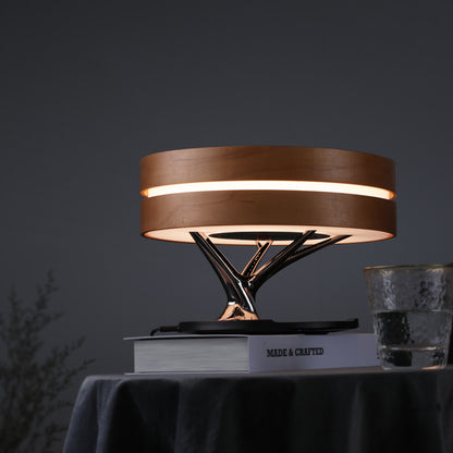 Bluetooth Speaker with Lamp / Wireless Charging LED Light