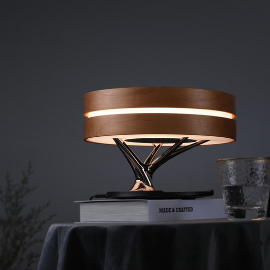 Bluetooth Speaker with Lamp / Wireless Charging LED Light