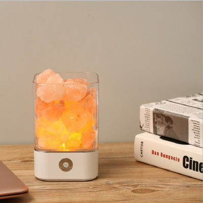 USB Crystal Light /Himalayan Salt LED Lamp