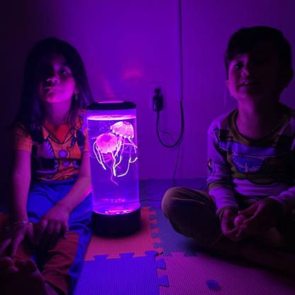 LED Jellyfish Aquarium Lamp / USB Powered Night Light