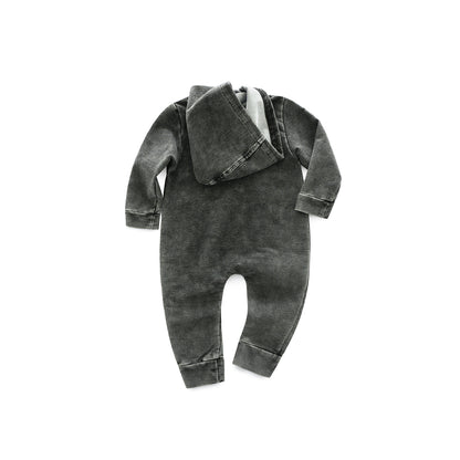 Baby Jumpsuit Zipper Shirt
