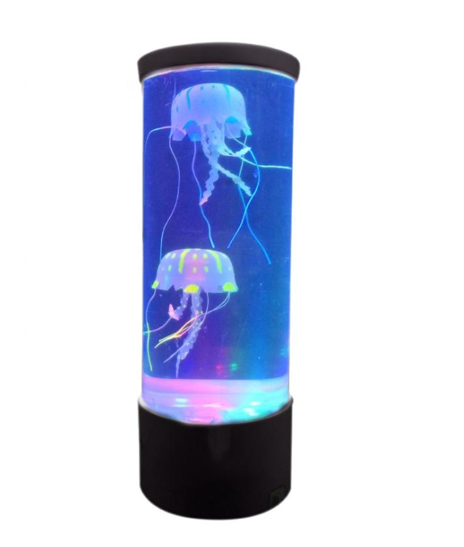 LED Jellyfish Aquarium Lamp / USB Powered Night Light