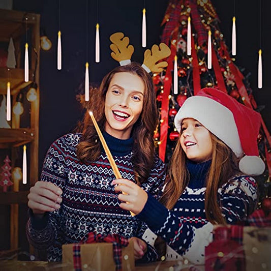 Flameless Candles With Magic Wand