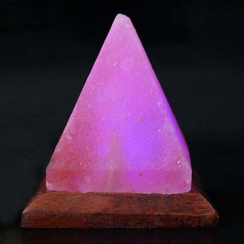Pyramid-shaped Salt Lamp
