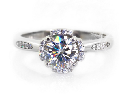 925 Silver Engagement Ring