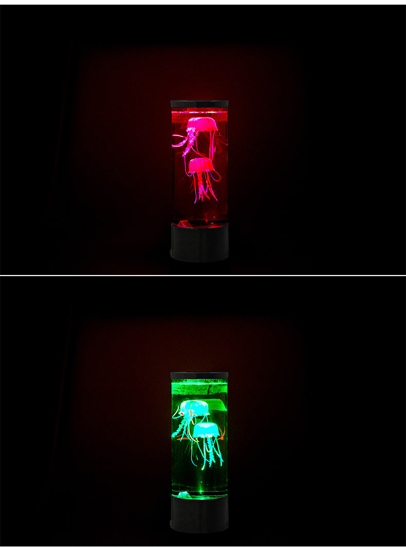 LED Jellyfish Aquarium Lamp / USB Powered Night Light