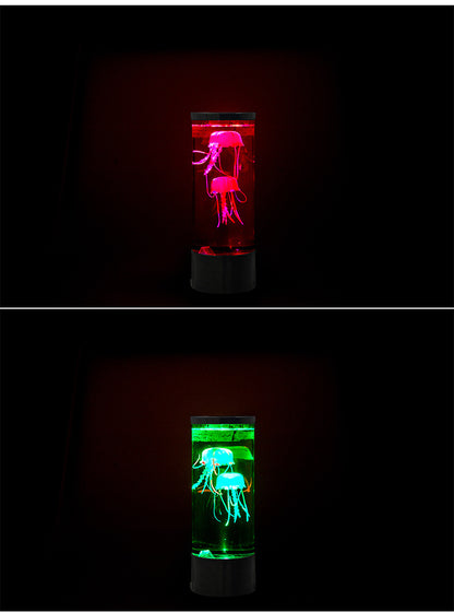 LED Jellyfish Aquarium Lamp / USB Powered Night Light