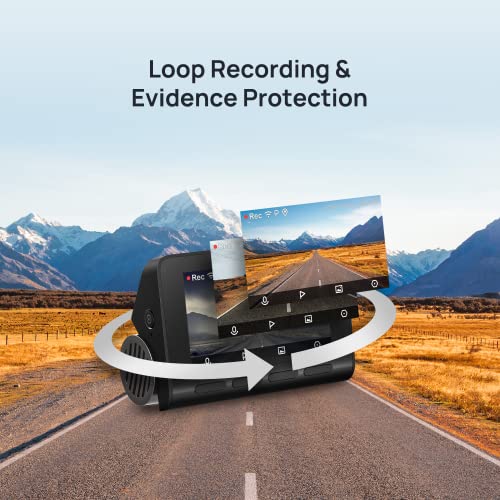 Car Dash Cam DVR Parking Support Monitor