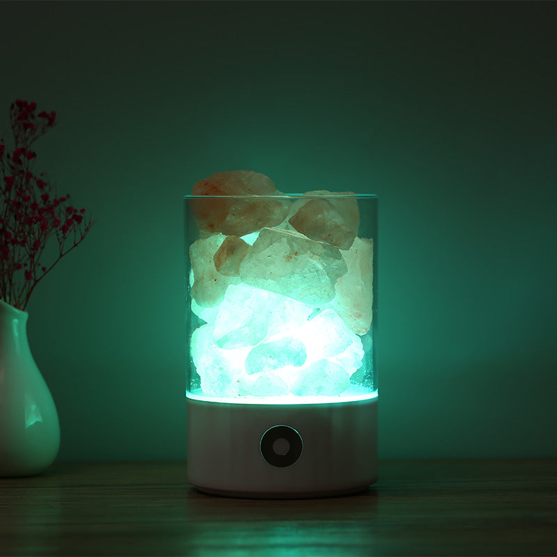 USB Crystal Light /Himalayan Salt LED Lamp