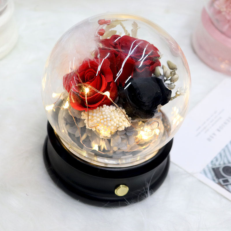 Rose Led Light Bluetooth Speaker Christmas Valentine's Day Gift