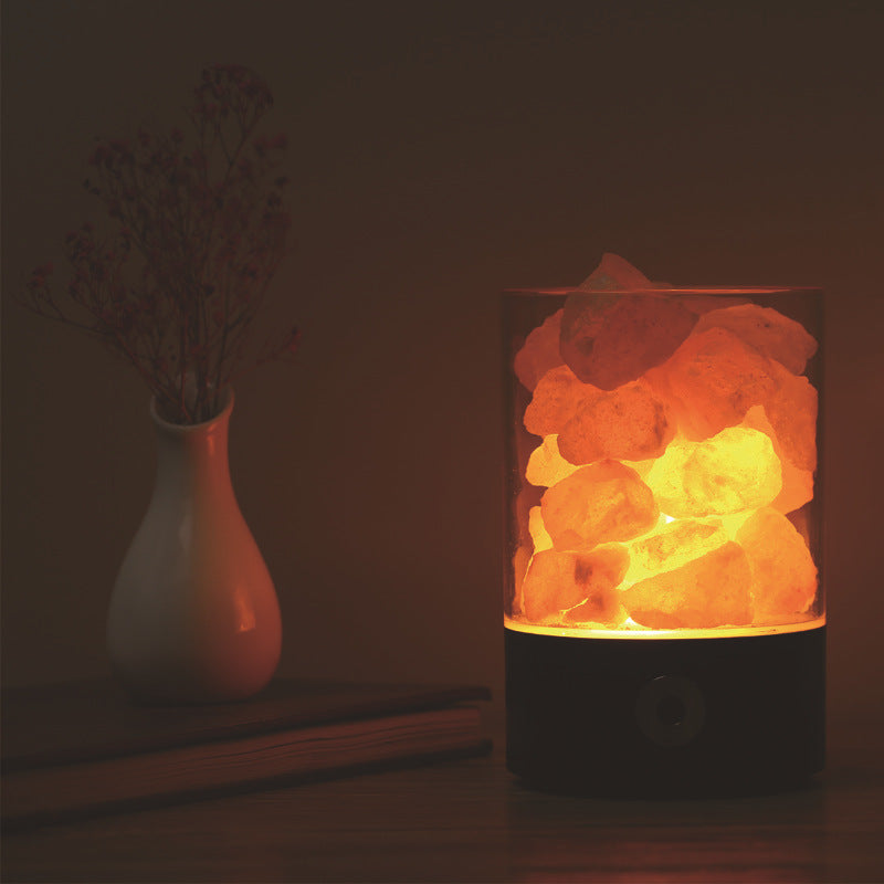 USB Crystal Light /Himalayan Salt LED Lamp