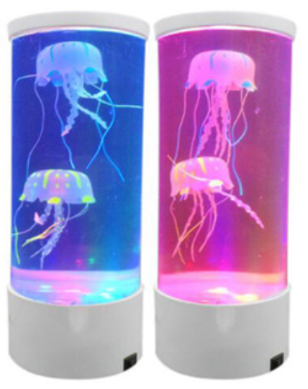 LED Jellyfish Aquarium Lamp / USB Powered Night Light