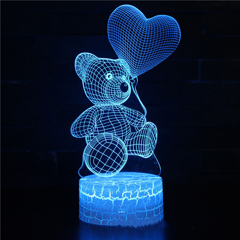 Love Bear 3D Light /Creative LED Light