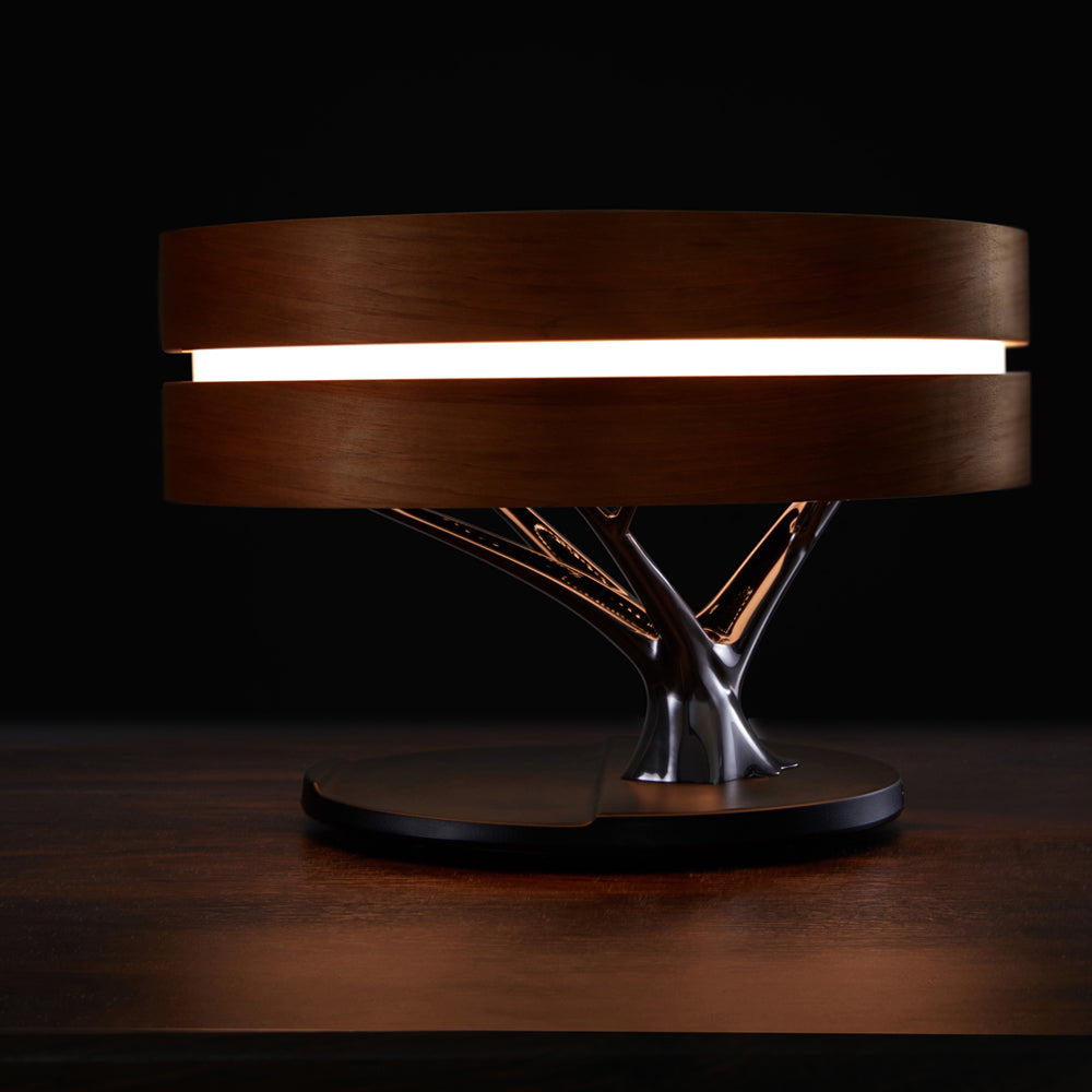 Bluetooth Speaker with Lamp / Wireless Charging LED Light