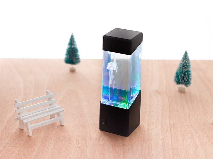 LED Jellyfish Aquarium Lamp / USB Powered Night Light