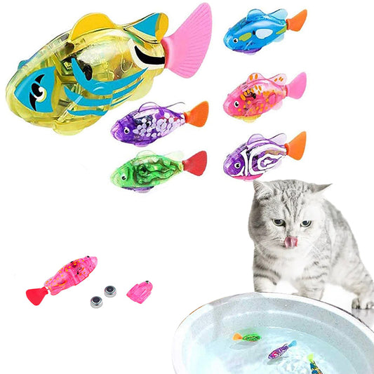 Cat Interactive Electric Fish Pool Toy