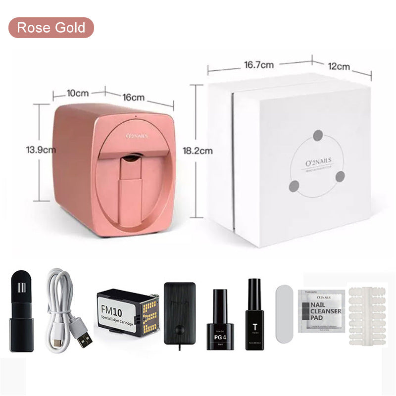 Automatic 3D Nail Colour Printer