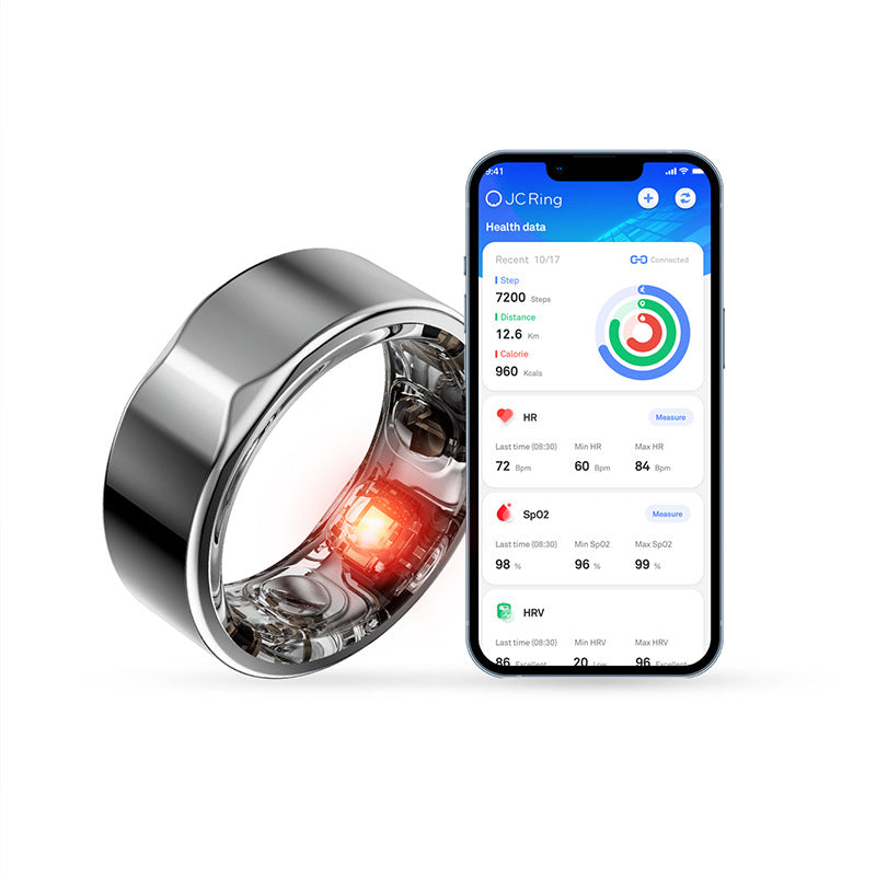 2301A Smart Ring _ Heart Rate Fitness Tracker