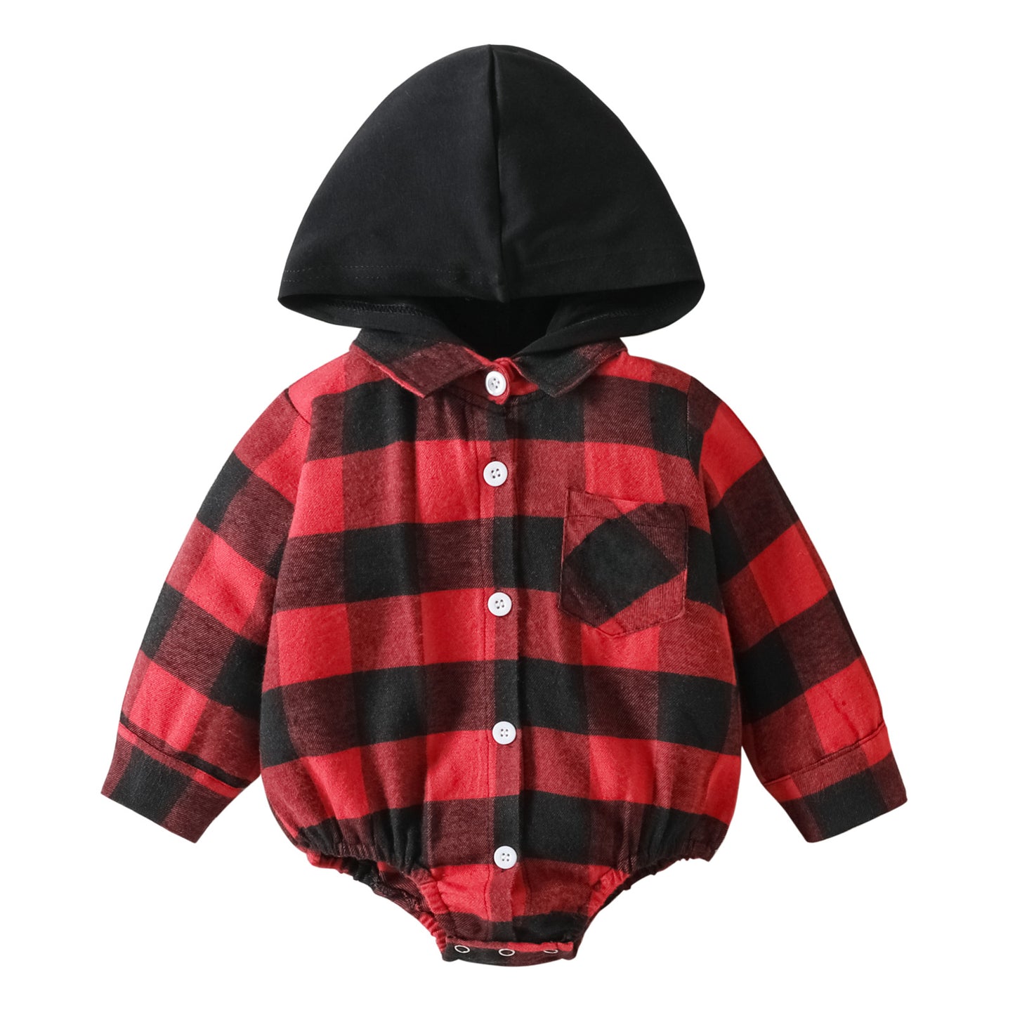 Baby Christmas Hooded Jumpsuit