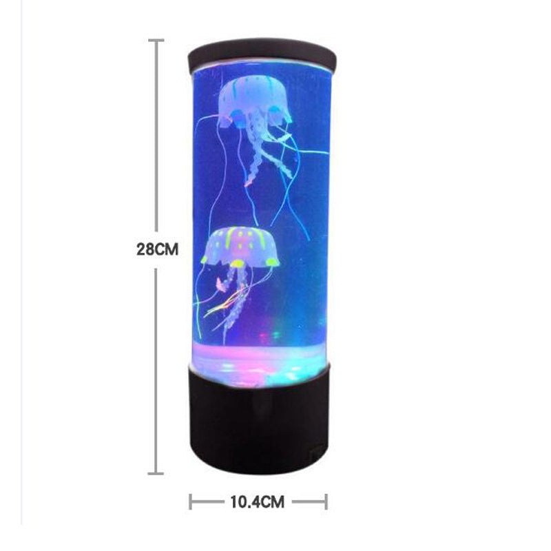 LED Jellyfish Aquarium Lamp / USB Powered Night Light