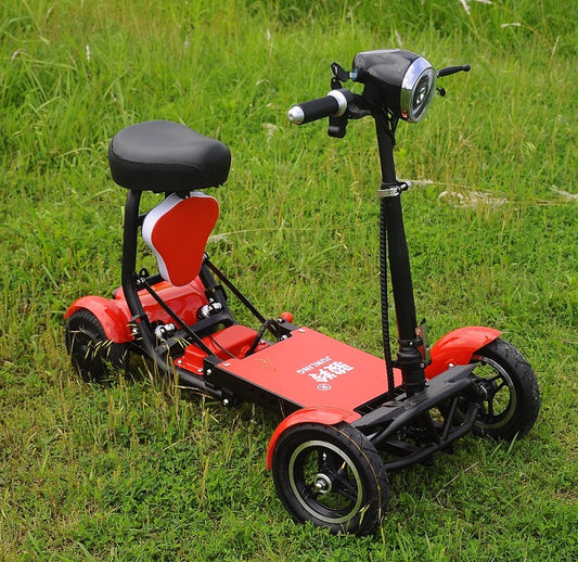 Cyungbok Folding 4-wheel Electric Bicycle